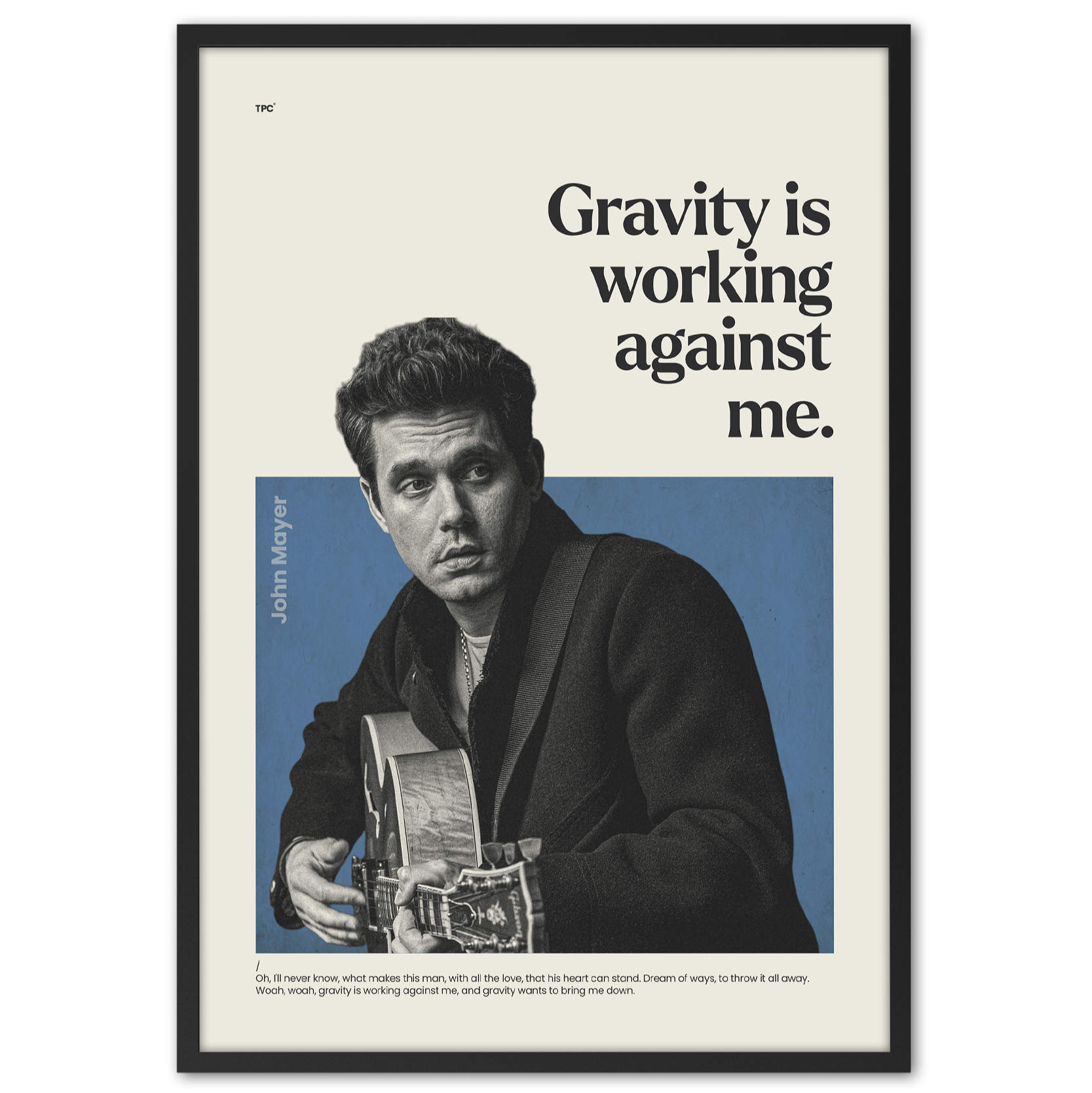 John Mayer Poster